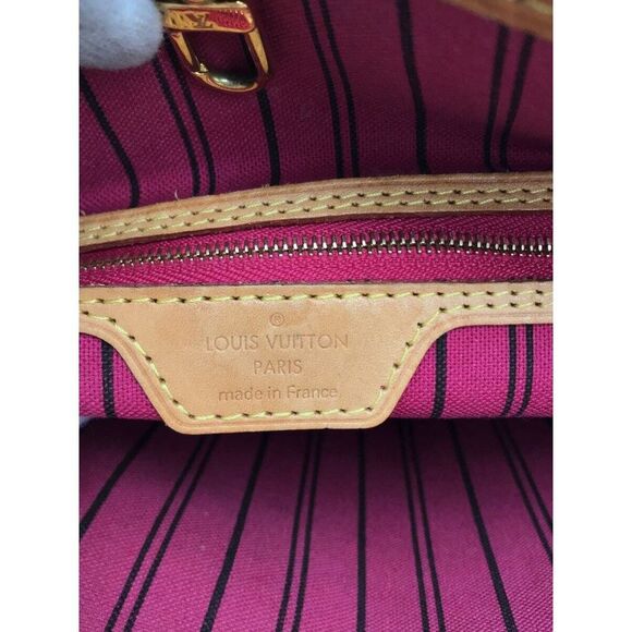 Louis Vuitton Neverfull MM Monogram Brown Tote Bag - Picture 5 of 6